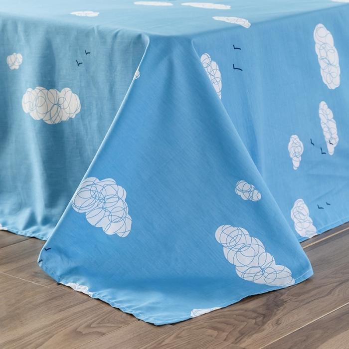 91家纺网 家纺一手货源 找家纺 窝米 2020设计师合作款大版卡通全棉四件套 甜甜圈