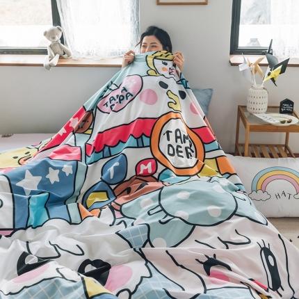 窝米 2020设计师合作款大版卡通全棉四件套 甜心公主