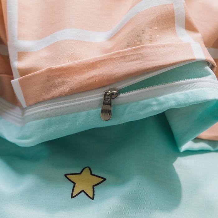 91家纺网 家纺一手货源 找家纺 窝米 2020设计师合作款大版卡通全棉四件套 雪糕量贩屋