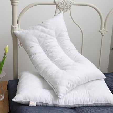 微枕芯2019新款绗缝决明子枕头简约单人枕芯颈椎枕家用