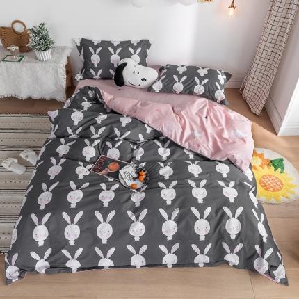 91家纺网 家纺一手货源 找家纺 （总）窝米 2020春夏新品-萌系卡通风系列四件套