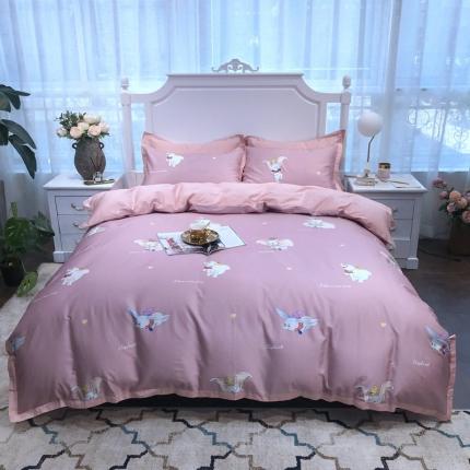 91家纺网 家纺一手货源 找家纺 （总）太古汇 2020新款60支数码印花四件套