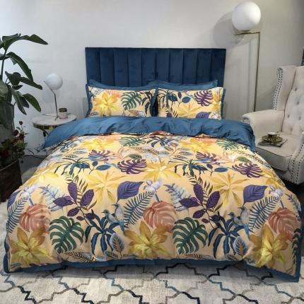 91家纺网 家纺一手货源 找家纺 （总）太古汇 2020新款60支数码印花四件套