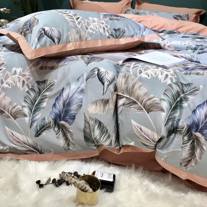 91家纺网 家纺一手货源 找家纺 太古汇 2020新款60支数码印花四件套 安林娜