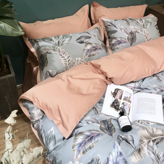 91家纺网 家纺一手货源 找家纺 太古汇 2020新款60支数码印花四件套 安林娜