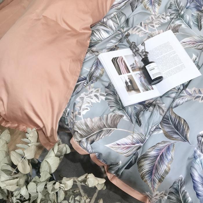 91家纺网 家纺一手货源 找家纺 太古汇 2020新款60支数码印花四件套 安林娜