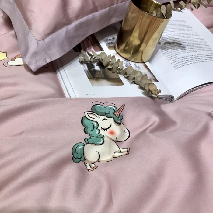 91家纺网 家纺一手货源 找家纺 太古汇 2020新款60支数码印花四件套 碧琦-粉