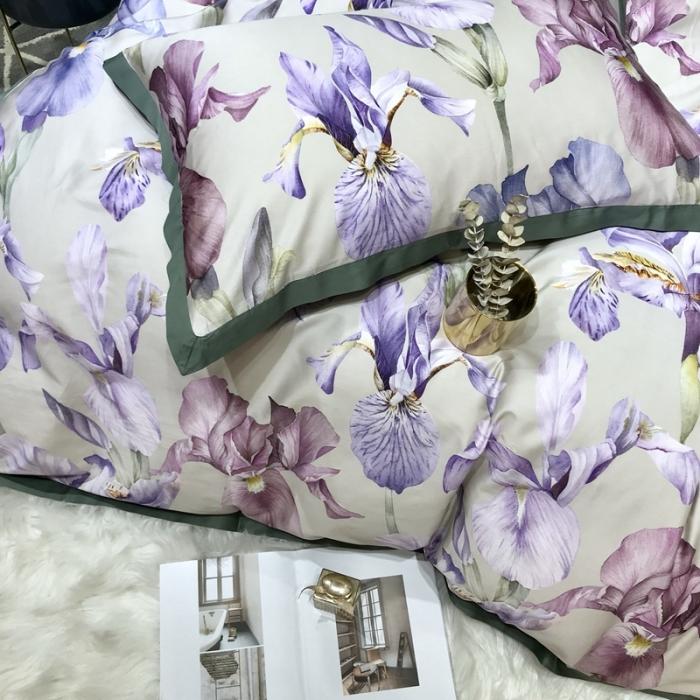 91家纺网 家纺一手货源 找家纺 太古汇 2020新款60支数码印花四件套 波莉