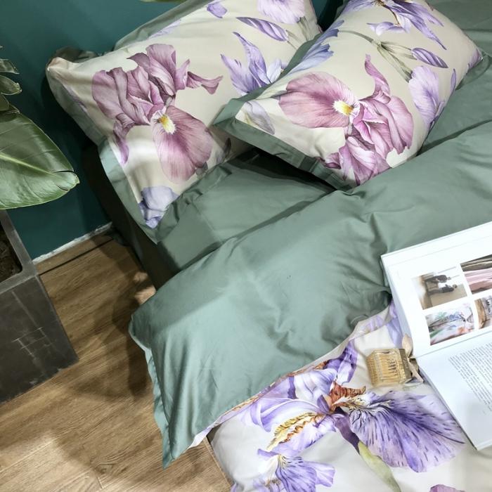 91家纺网 家纺一手货源 找家纺 太古汇 2020新款60支数码印花四件套 波莉