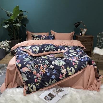 太古汇 2020新款60支数码印花四件套 弗拉米