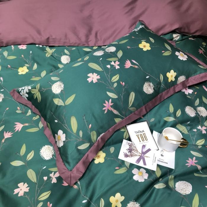 91家纺网 家纺一手货源 找家纺 太古汇 2020新款60支数码印花四件套 曼迪