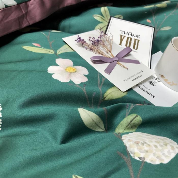 91家纺网 家纺一手货源 找家纺 太古汇 2020新款60支数码印花四件套 曼迪