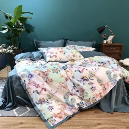 太古汇 2020新款60支数码印花四件套 桑迪