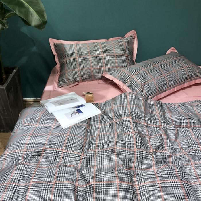 91家纺网 家纺一手货源 找家纺 太古汇 2020新款60支数码印花四件套 塔茜