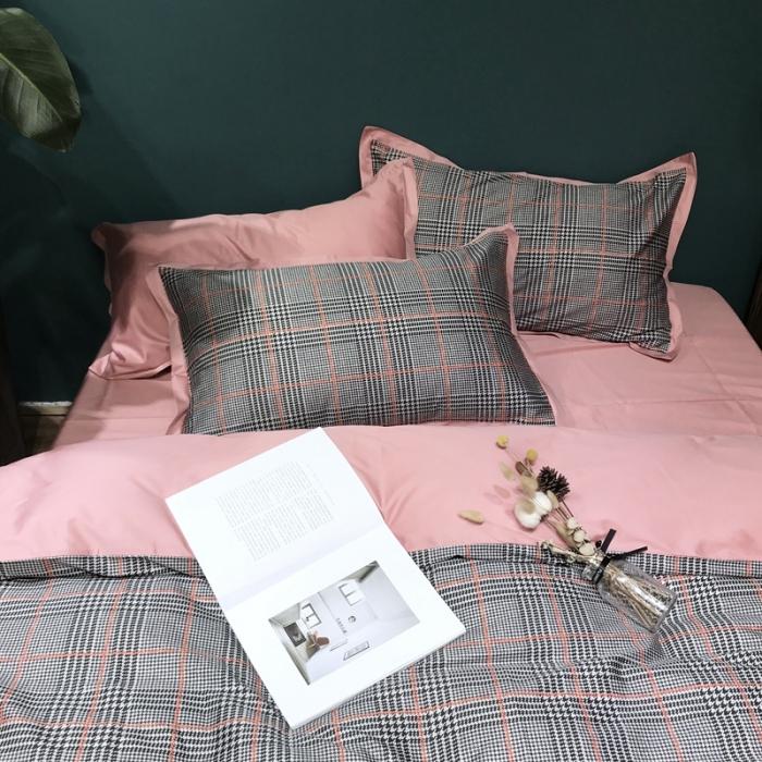 91家纺网 家纺一手货源 找家纺 太古汇 2020新款60支数码印花四件套 塔茜