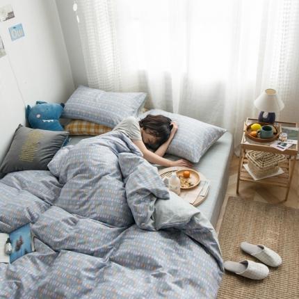 91家纺网 家纺一手货源 找家纺 （总）希文 2020年全棉印花四件套素雅系列