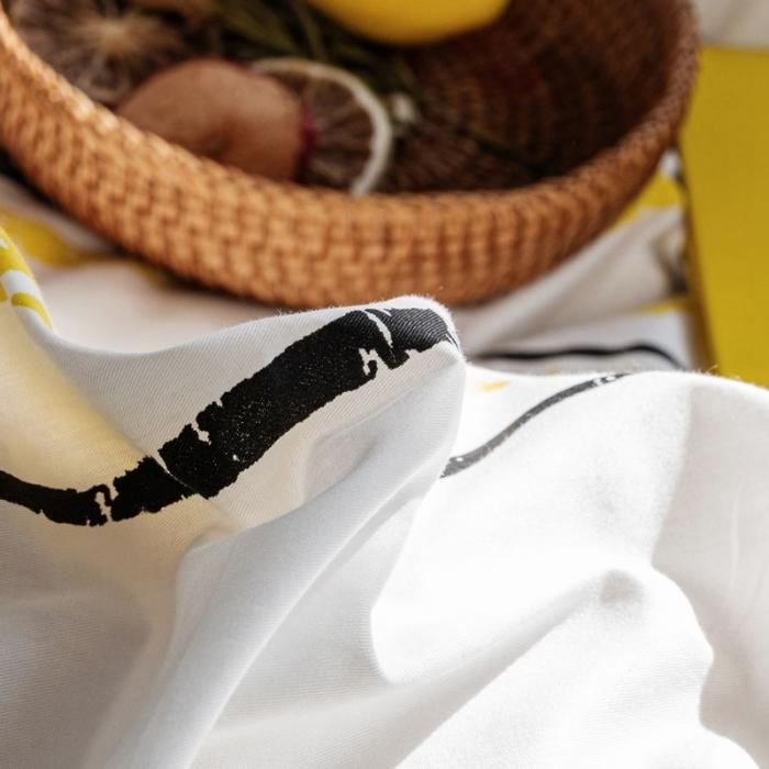 91家纺网 家纺一手货源 找家纺 艾沁 2020新款波西米亚风纯棉四件套 巴洛克-黄