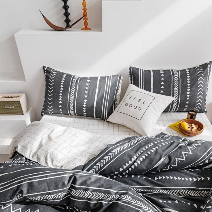 91家纺网 家纺一手货源 找家纺 艾沁 2020新款波西米亚风纯棉四件套 文莱