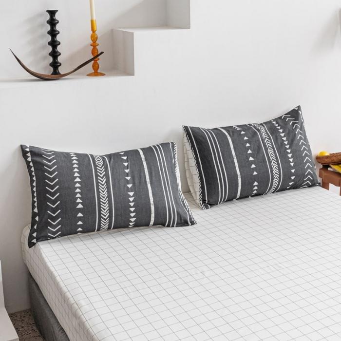 91家纺网 家纺一手货源 找家纺 艾沁 2020新款波西米亚风纯棉四件套 文莱