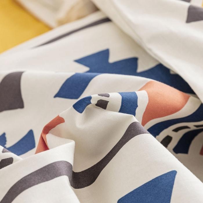 91家纺网 家纺一手货源 找家纺 艾沁 2020新款波西米亚风纯棉四件套 溢彩