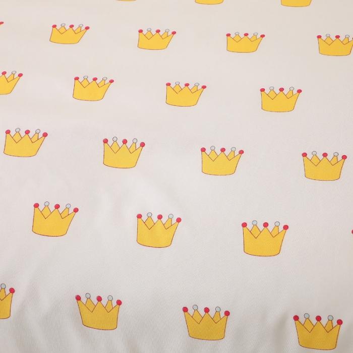 91家纺网 家纺一手货源 找家纺 赫然家纺 新款芦荟棉单品被套 皇冠