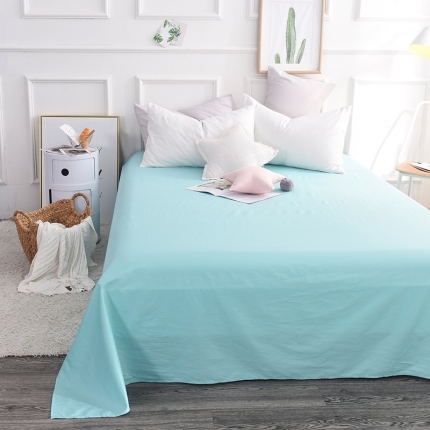 91家纺网 家纺一手货源 找家纺 床单 全棉床单 长绒棉床单  纯色床单 单品床单 恩和家纺