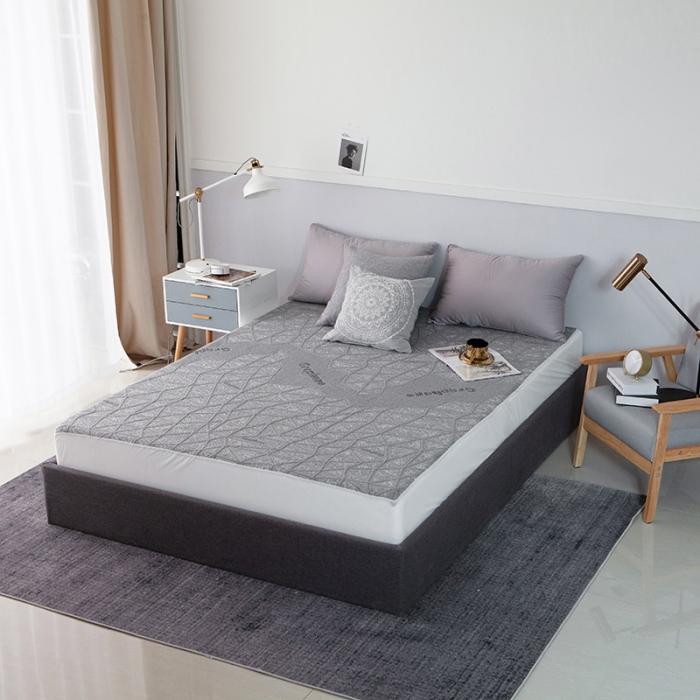 91家纺网 家纺一手货源 找家纺 （总）小米笠 石墨烯空气层夹棉防水床笠