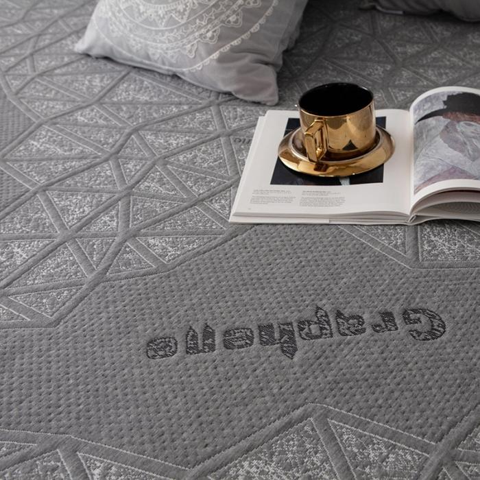 91家纺网 家纺一手货源 找家纺 （总）小米笠 石墨烯空气层夹棉防水床笠