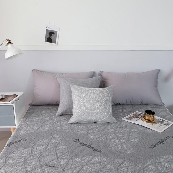 91家纺网 家纺一手货源 找家纺 （总）小米笠 石墨烯空气层夹棉防水床笠