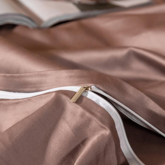 91家纺网 家纺一手货源 找家纺 绵庭家纺 2020新款素色长绒棉四件套 帛咖