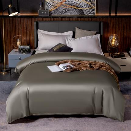 91家纺网 家纺一手货源 找家纺 （总）绵庭家纺 2020新款素色长绒棉单品被套