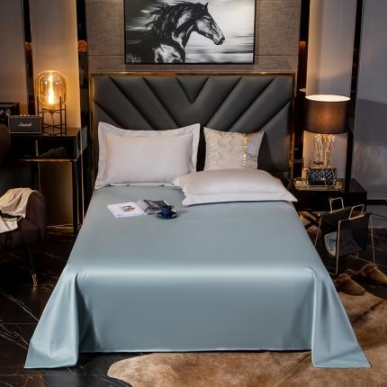 91家纺网 家纺一手货源 找家纺 （总）绵庭家纺 2020新款素色长绒棉单品床单