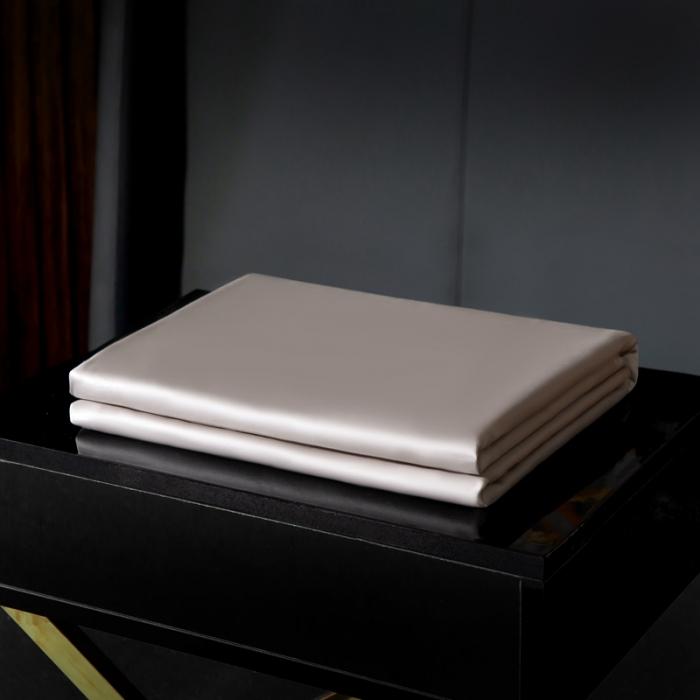 91家纺网 家纺一手货源 找家纺 绵庭家纺 2020新款素色长绒棉单品被套 银石灰