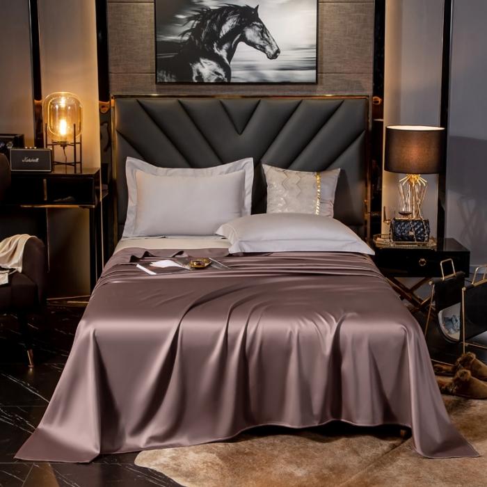 91家纺网 家纺一手货源 找家纺 绵庭家纺 2020新款素色长绒棉单品床单 帛咖