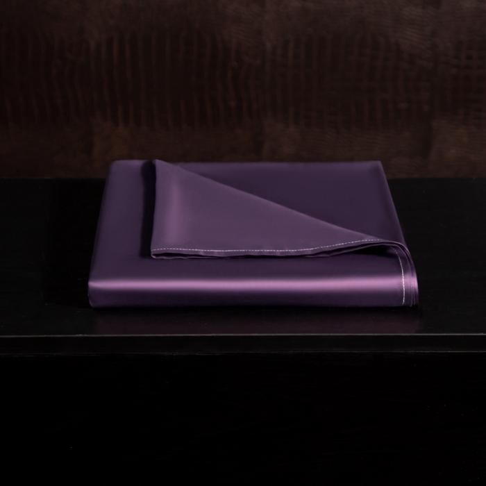 91家纺网 家纺一手货源 找家纺 绵庭家纺 2020新款素色长绒棉单品床单 帝王紫