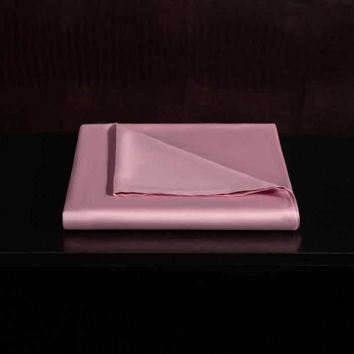 91家纺网 家纺一手货源 找家纺 绵庭家纺 2020新款素色长绒棉单品床单 藕粉