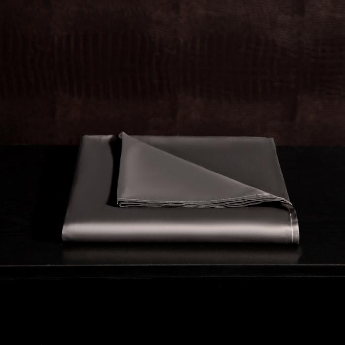 91家纺网 家纺一手货源 找家纺 绵庭家纺 2020新款素色长绒棉单品床单 绅士灰