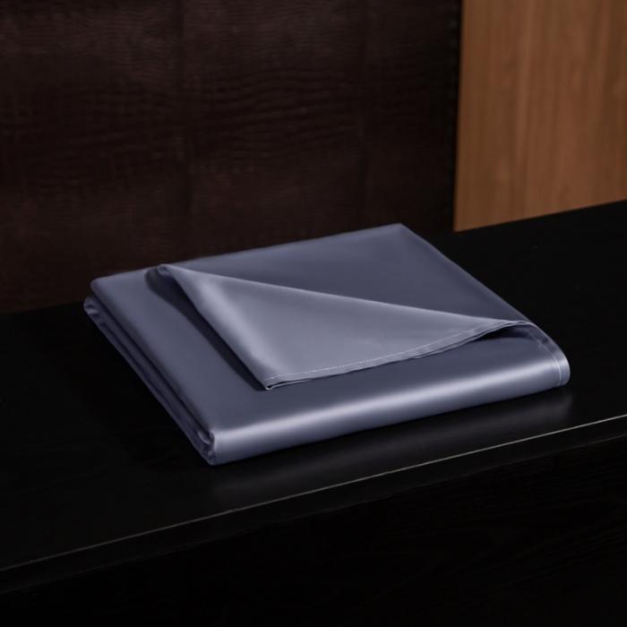 91家纺网 家纺一手货源 找家纺 绵庭家纺 2020新款素色长绒棉单品床单 紫灰