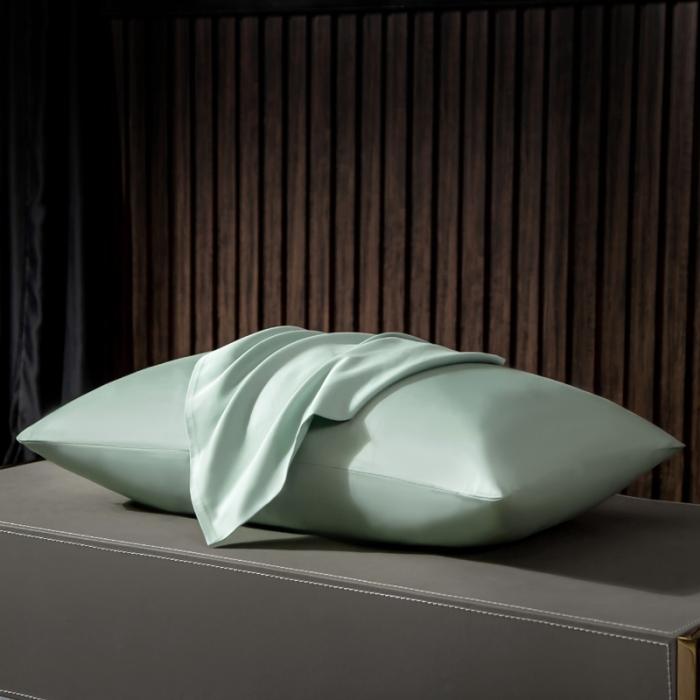 91家纺网 家纺一手货源 找家纺 绵庭家纺 2020新款素色长绒棉枕套 梵星蓝