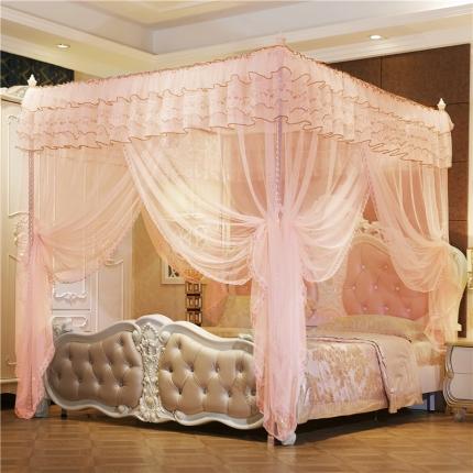 91家纺网 家纺一手货源 找家纺 海虹蚊帐 2020新款8815款宫廷落地式蚊帐 玉色