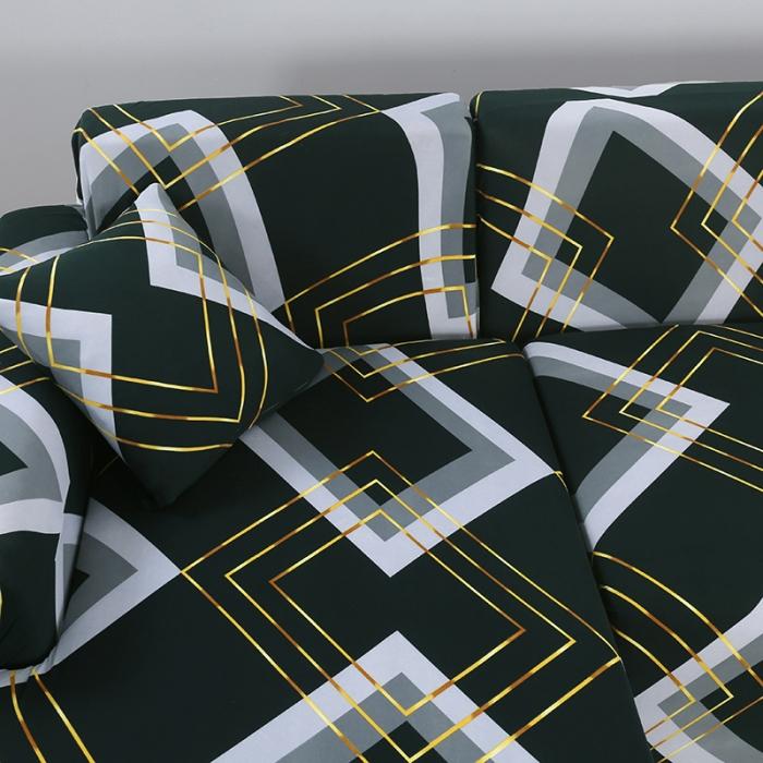 91家纺网 家纺一手货源 找家纺 兴妮雅家纺 2020新款贵妃风格沙发套 潮流菱格