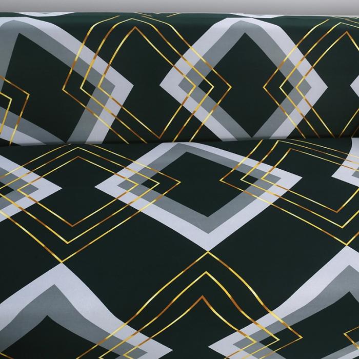 91家纺网 家纺一手货源 找家纺 兴妮雅家纺 2020新款贵妃风格沙发套 潮流菱格