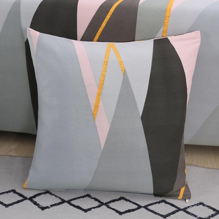 91家纺网 家纺一手货源 找家纺 兴妮雅家纺 2020新款贵妃风格沙发套 经典波纹