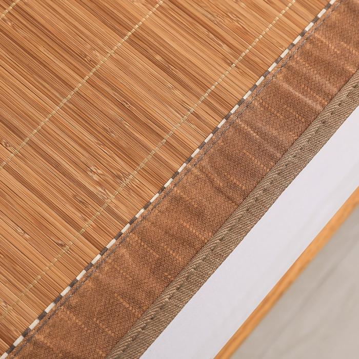 91家纺网 家纺一手货源 找家纺 夜笙竹席 2020新款凉席双面竹席藤草席  碳化席