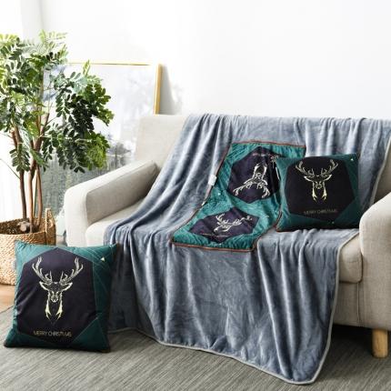 91家纺网 家纺一手货源 找家纺 （总）宝马家纺 2022宝宝绒欧式抱枕毯