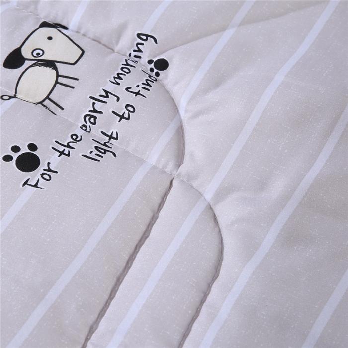 91家纺网 家纺一手货源 找家纺 宝马家纺 2022年精梳棉抱枕被 狗狗联盟