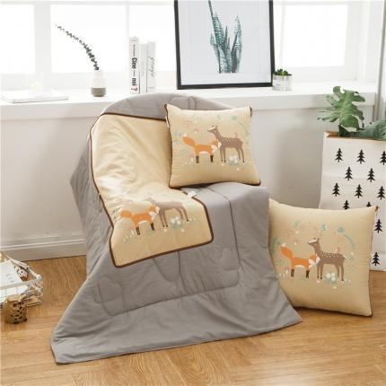 91家纺网 家纺一手货源 找家纺 （总）宝马家纺 2022全棉大板印花抱枕被