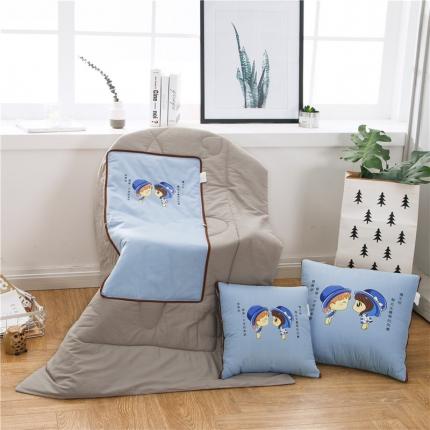 91家纺网 家纺一手货源 找家纺 （总）宝马家纺 2022全棉大板印花抱枕被