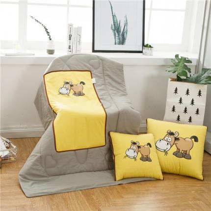 91家纺网 家纺一手货源 找家纺 （总）宝马家纺 2022全棉大板印花抱枕被