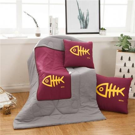 91家纺网 家纺一手货源 找家纺 （总）宝马家纺 2022全棉大板印花抱枕被